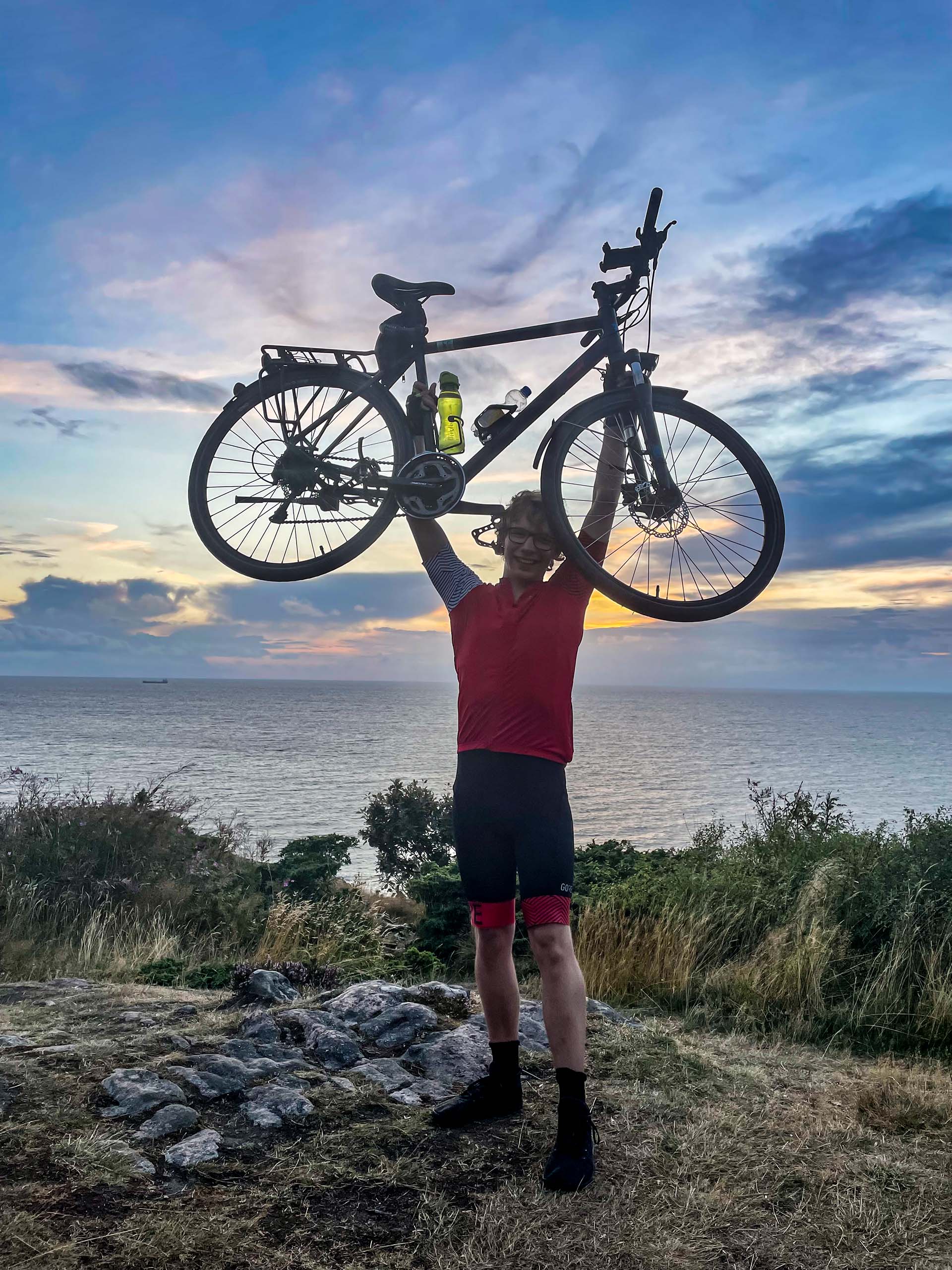 Eight days, seven nights: 1,003 kilometers by bike along the German-Scandinavian coast