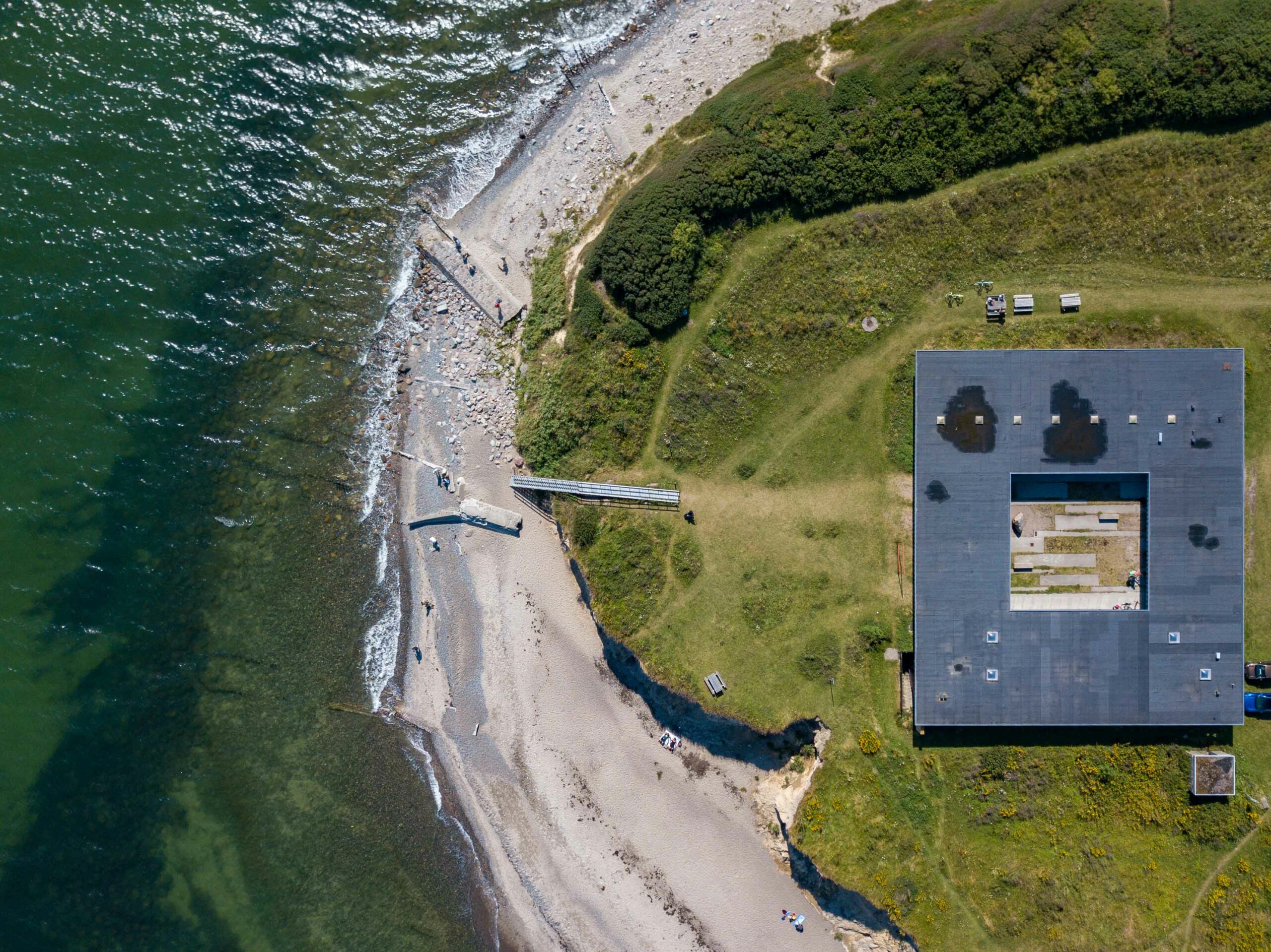 Odde (Gedser) von oben