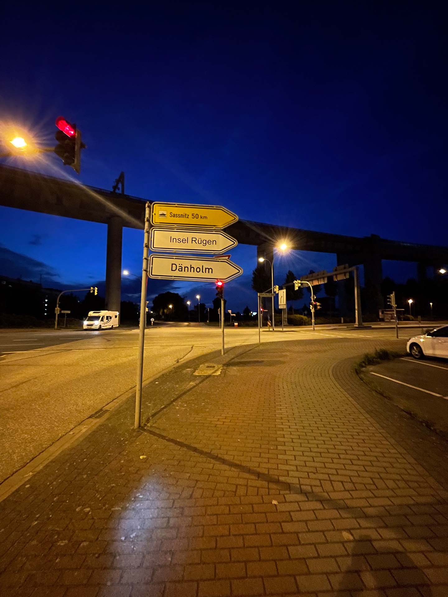 von dieser sind es "nur" noch 50 km nach Sassnitz