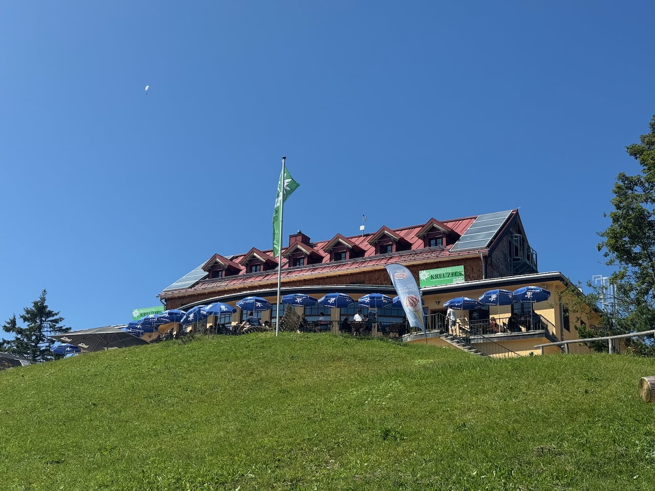 Das Kreuzeckhaus des DAVs