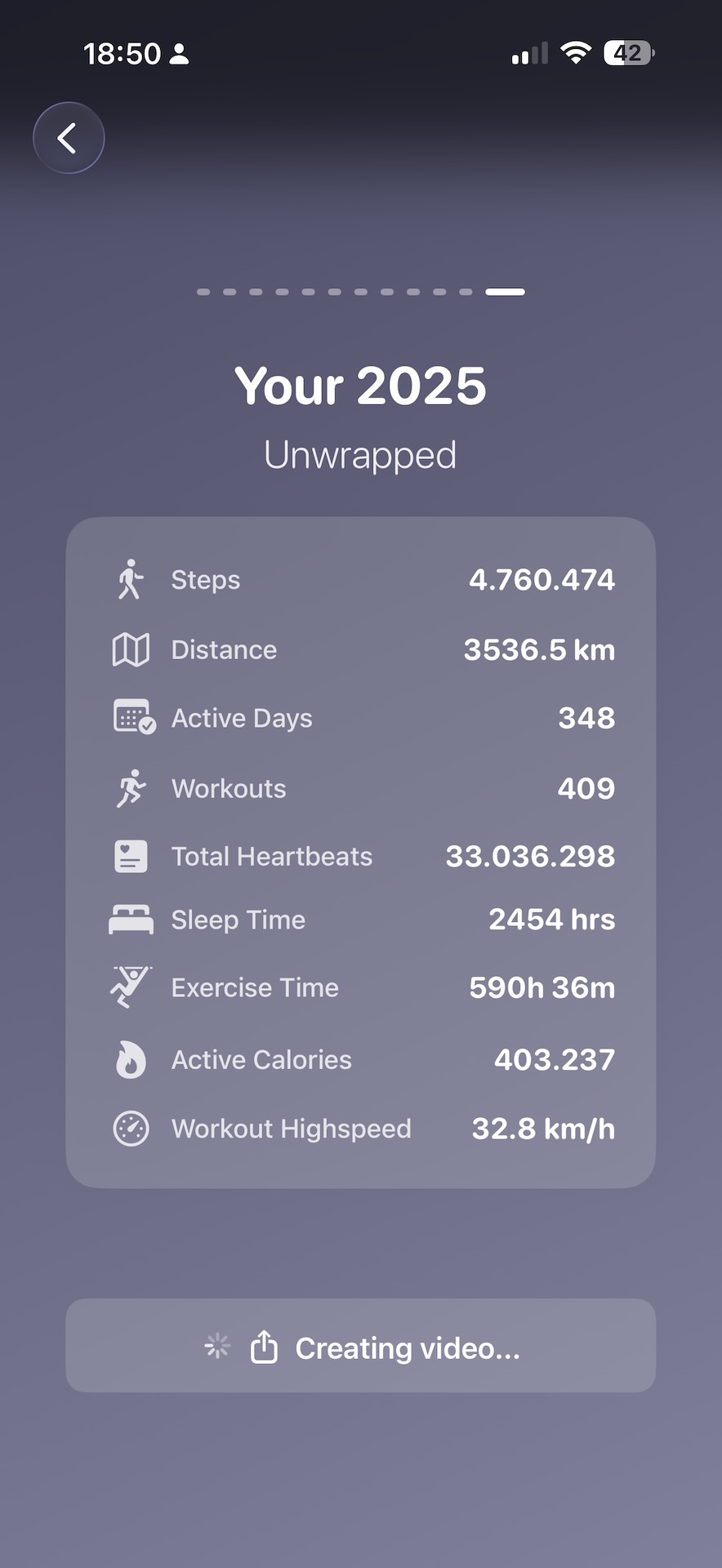 Soooo viele Statistiken......