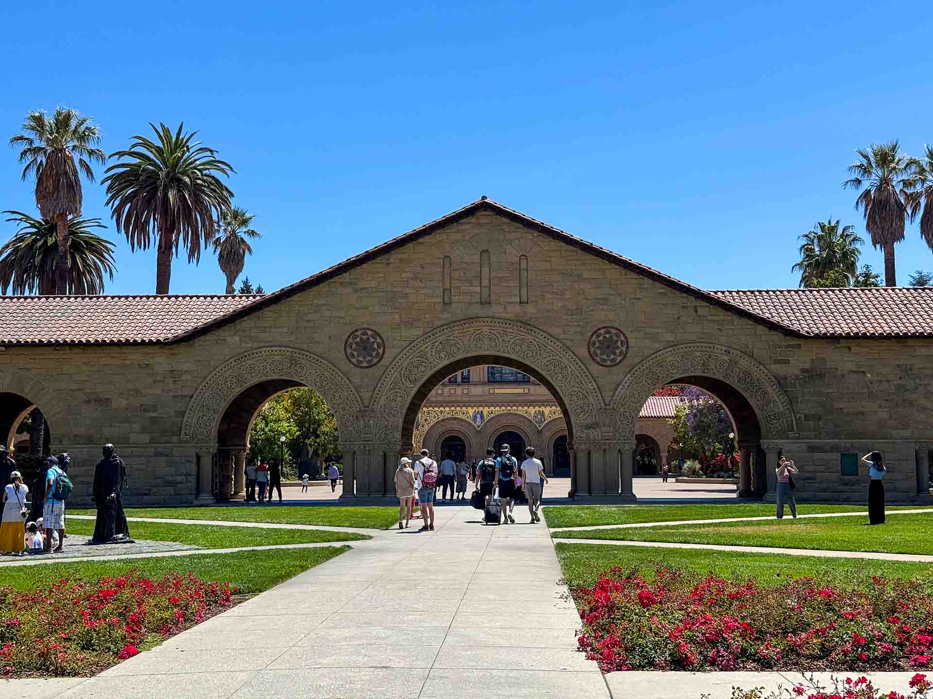 Und ein Campus-Besuch...